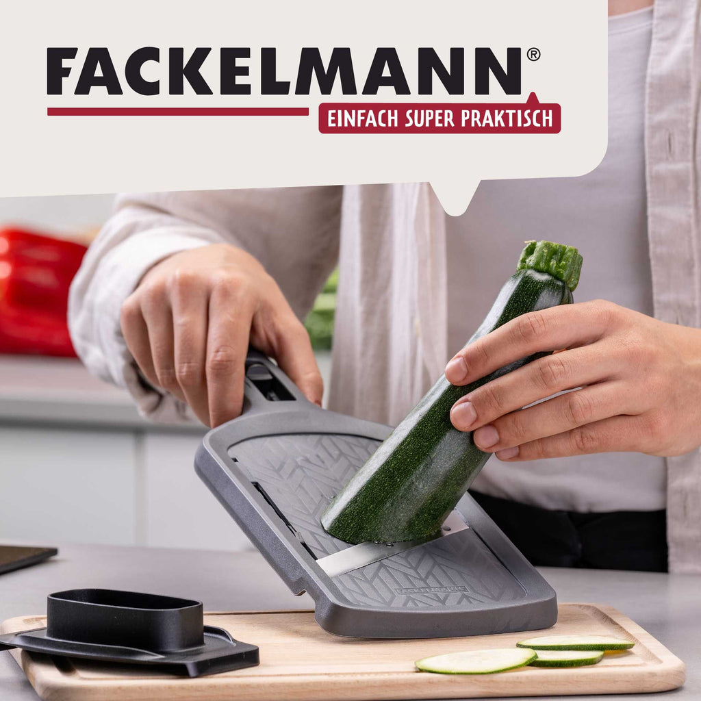 Mandolin grå med avtakbart oppsats 2-delt - Fackelmann komplett sett