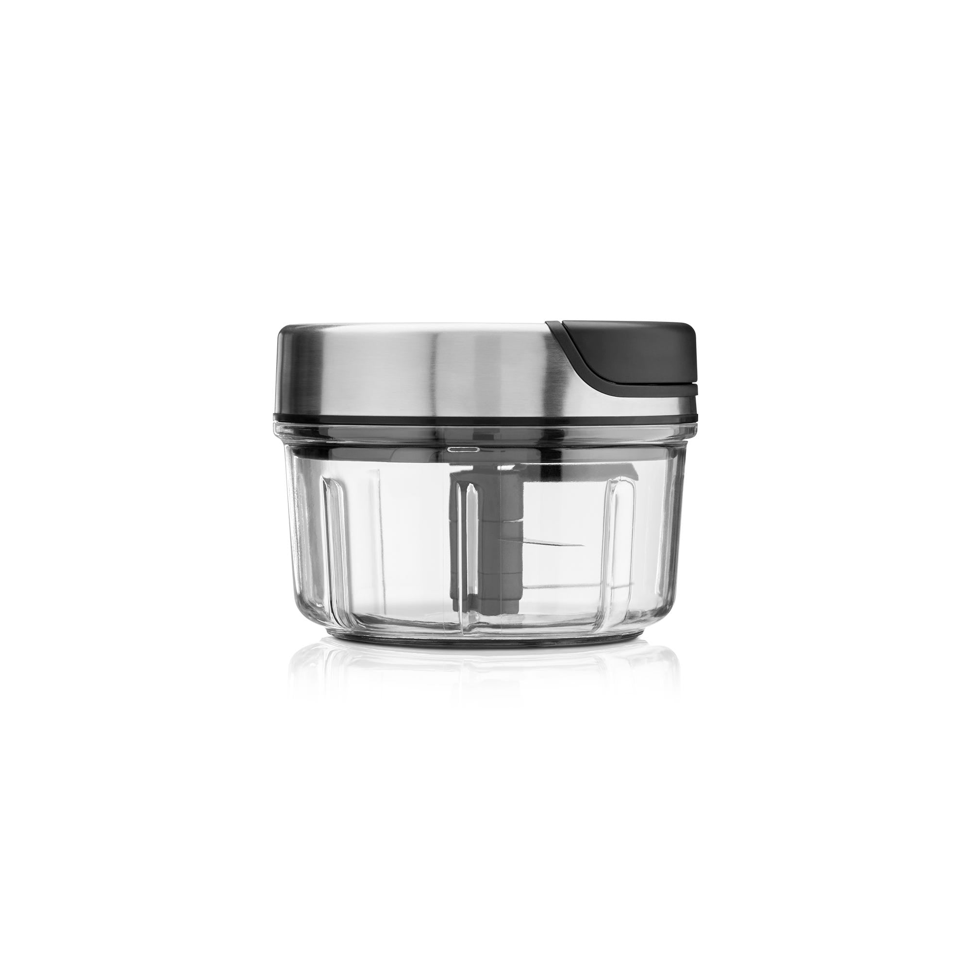 Manuell hakker 650 ml rustfritt stål knivblad - WMF forfra