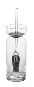 Marinadeglass med silikonkost svart - Wenko forfra