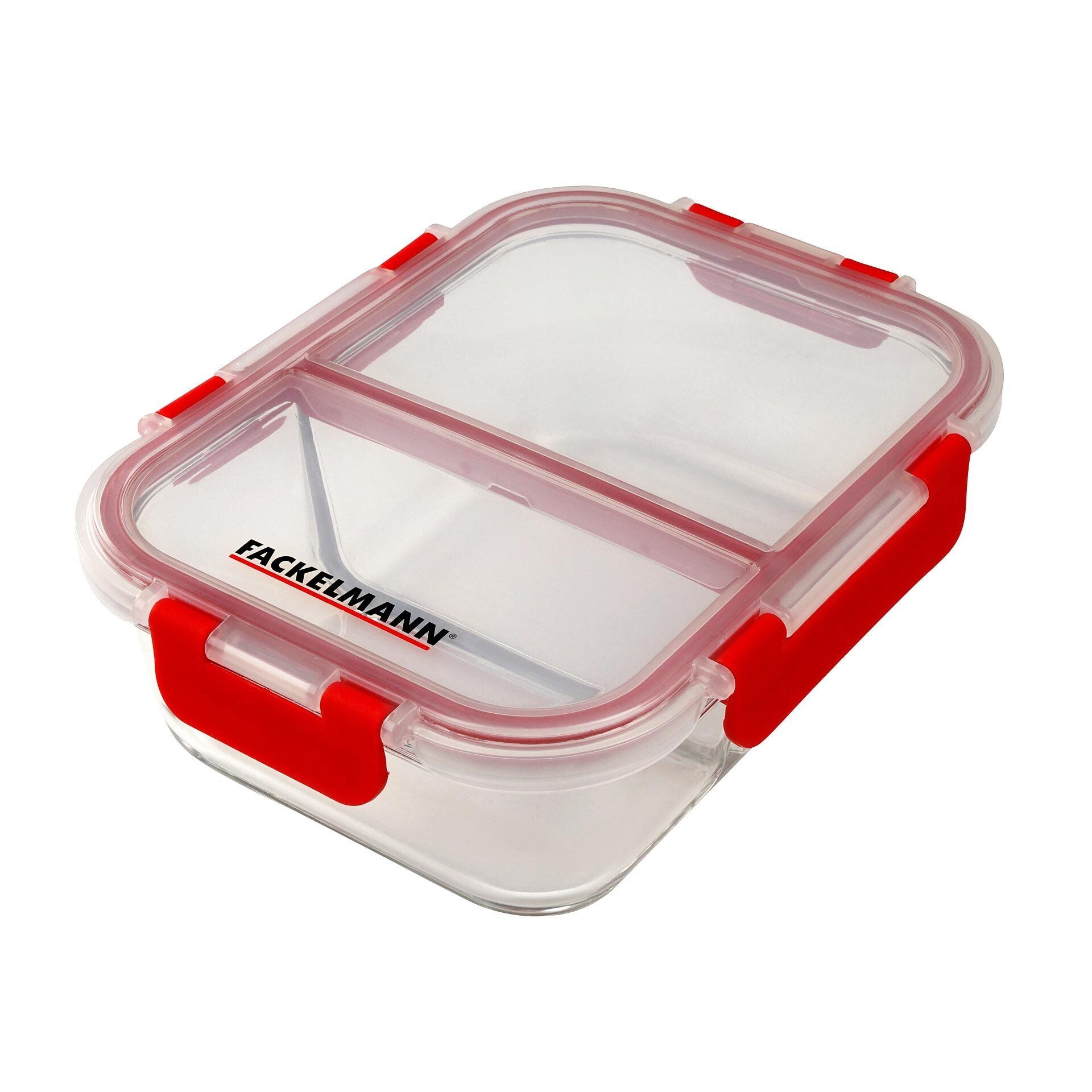 Matboks med skillevegg for meal prep - Fackelmann forfra