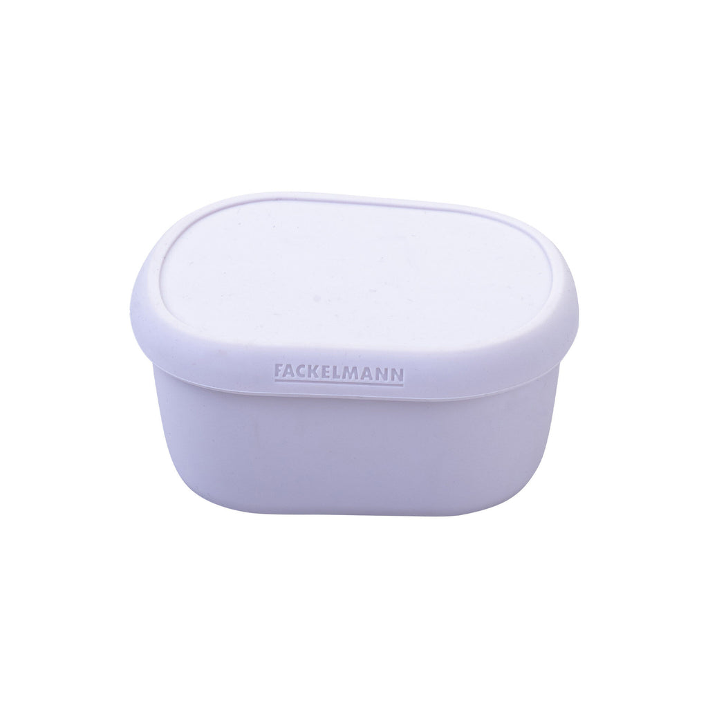 Matboks silikon 200 ml hvit Be The Move - forfra