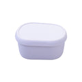 Matboks silikon 200 ml hvit Be The Move - forfra