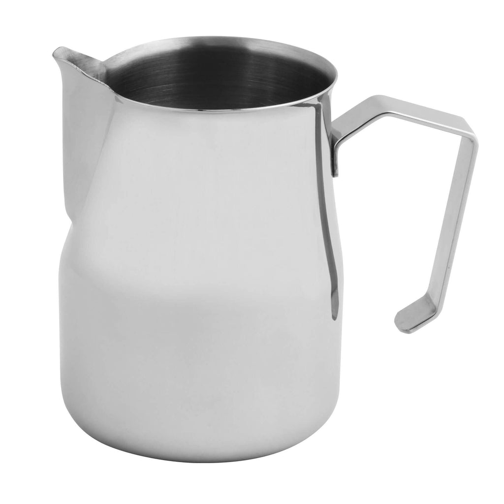 Melkekanne rustfritt stål 750 ml for melkeskum forfra