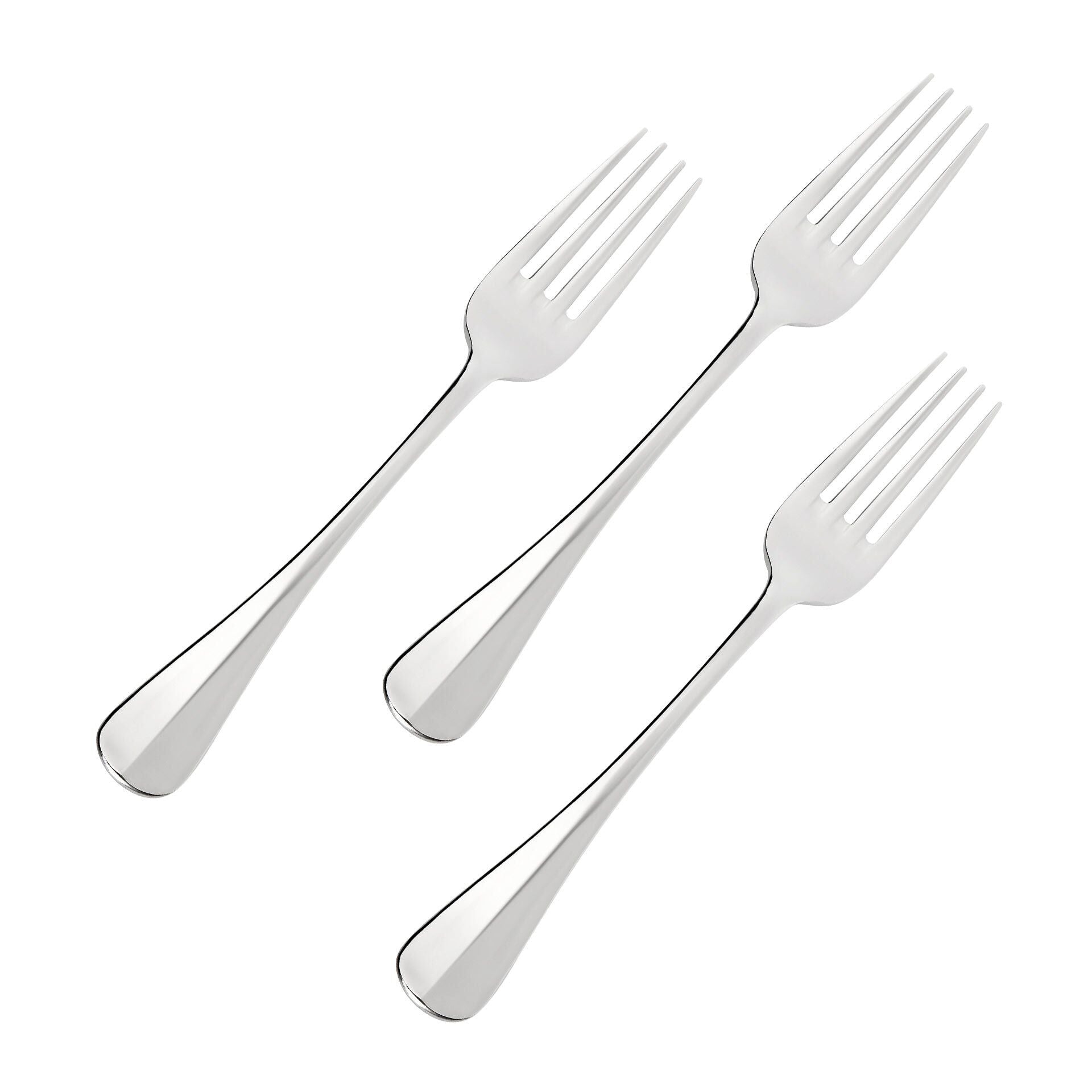 Middagsgafler Brooklyn rustfritt stål 20 cm forfra