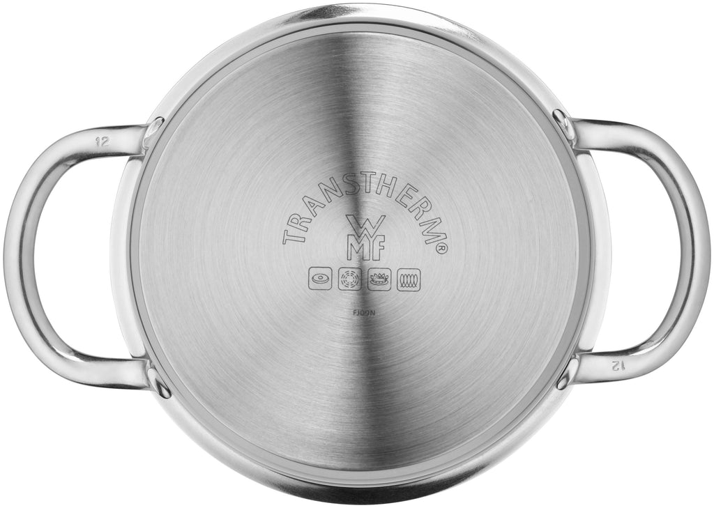 Mini grytesett 5-delt rustfritt stål induksjon - WMF håndtak detalj