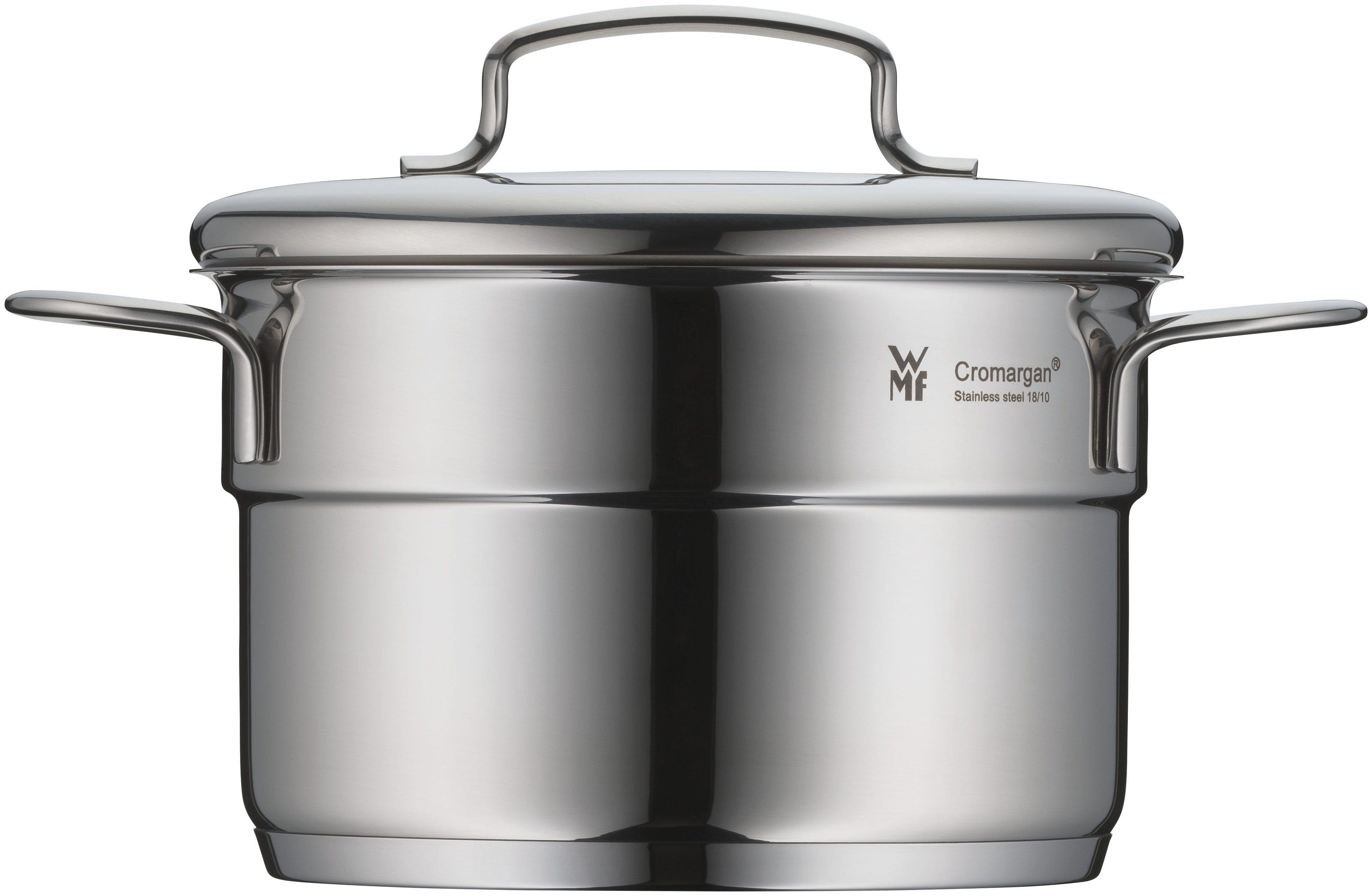 Mini grytesett 5-delt rustfritt stål induksjon - WMF gryter side om side