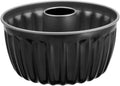 Mini gugelhupfform riflet 17 cm non-stick karbonstål - Kaiser forfra