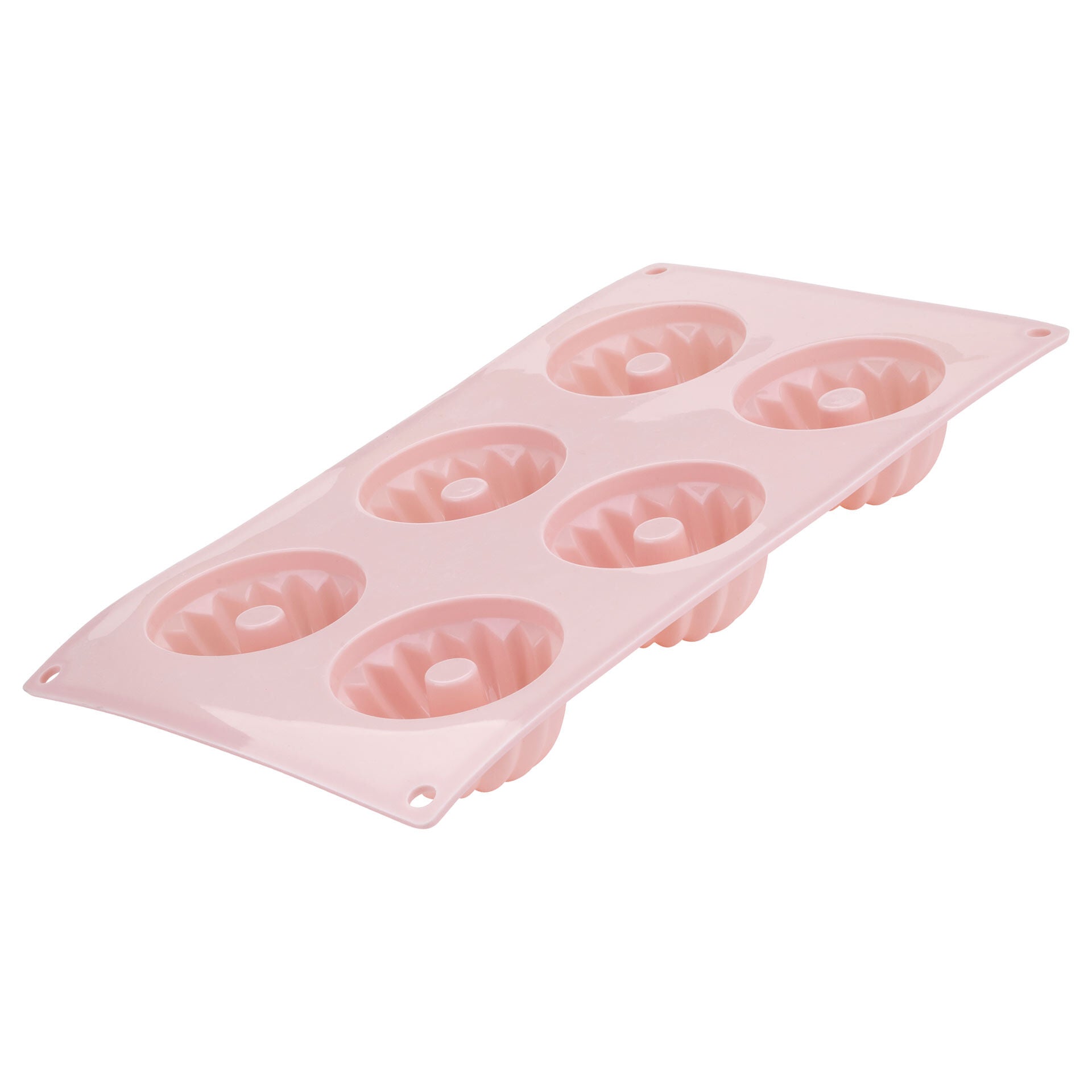 Mini gugelhupfform silikon 6 kopper Ø7 cm - Dr. Oetker forfra