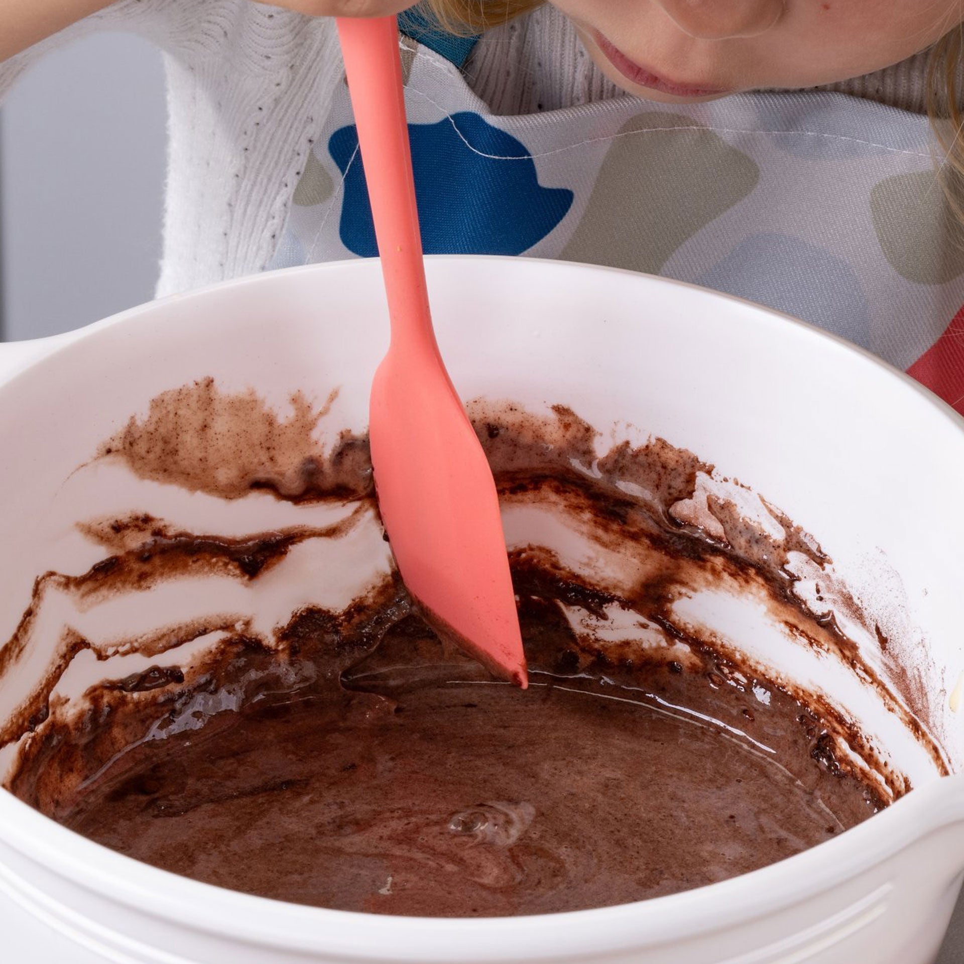 Mini sleiv rosa silikon 21 cm - Fackelmann bakside