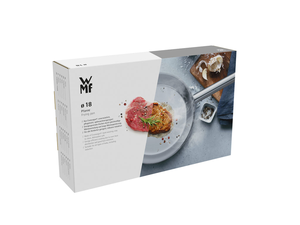Mini stekepanne 18 cm rustfritt stål induksjon - WMF nærbilde av håndtak