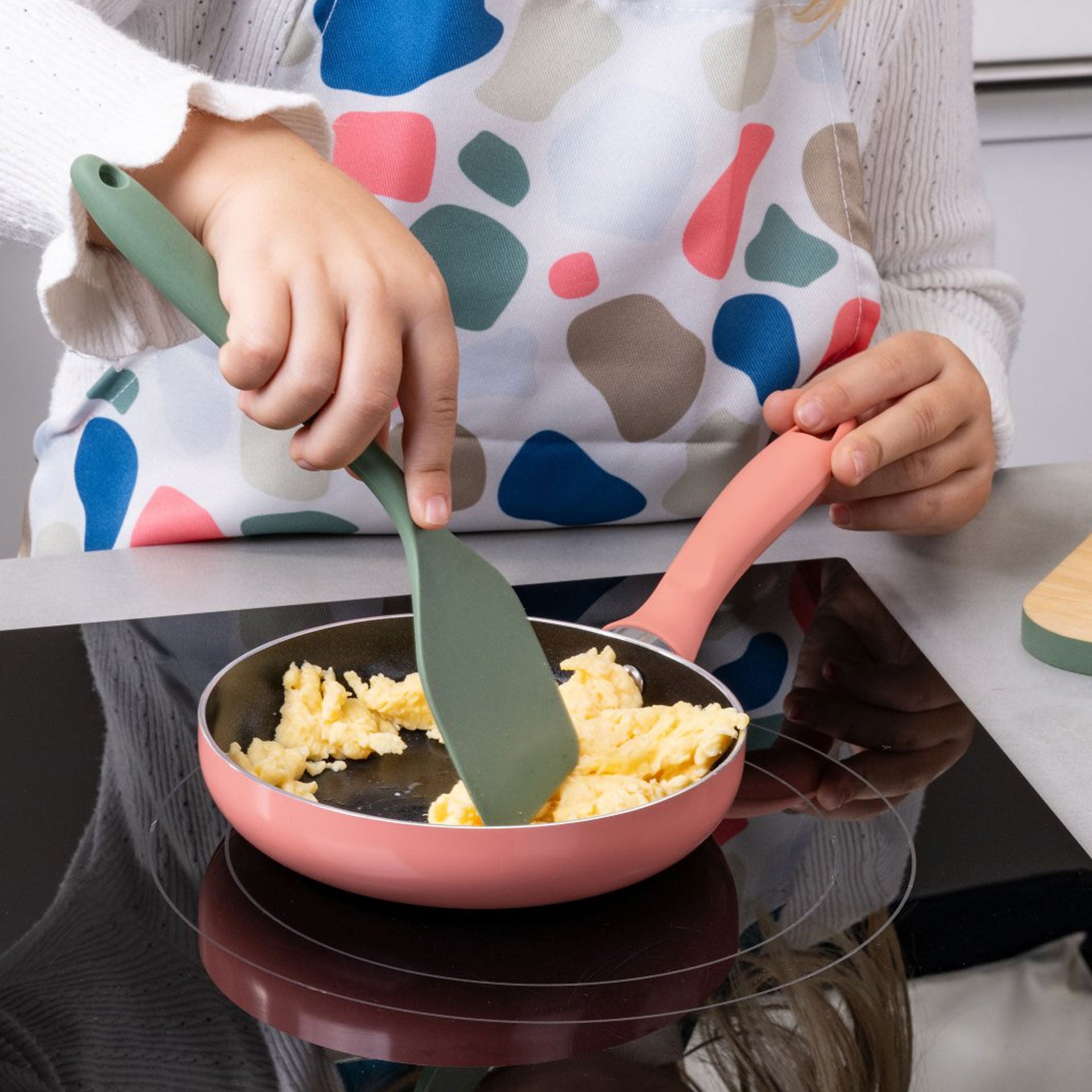Mini stekepanne rosa Ø14 cm non-stick - Fackelmann bakside