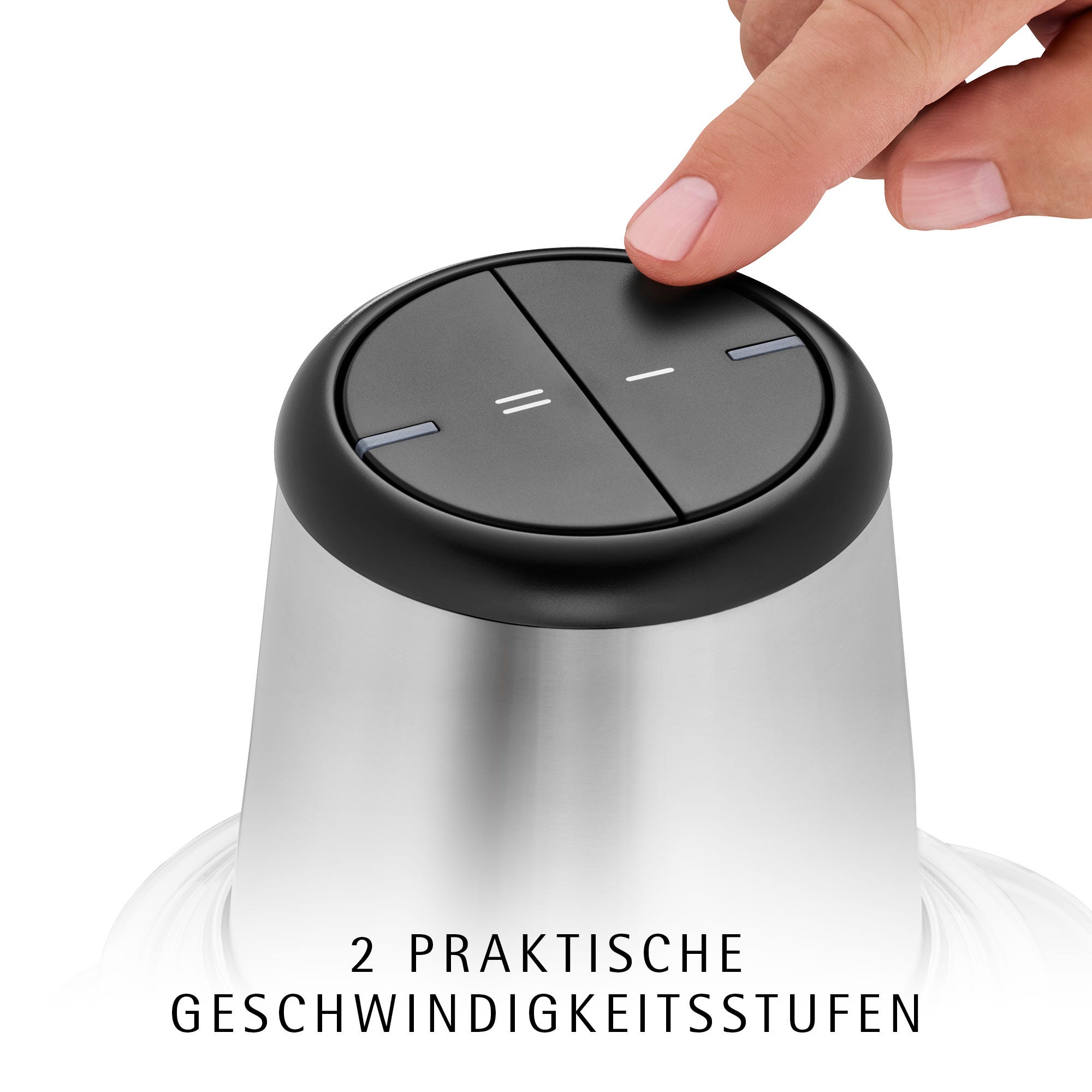 Minihakker Kult X Edition 320W glassbeholder 1 L nærbilde av glassbeholder