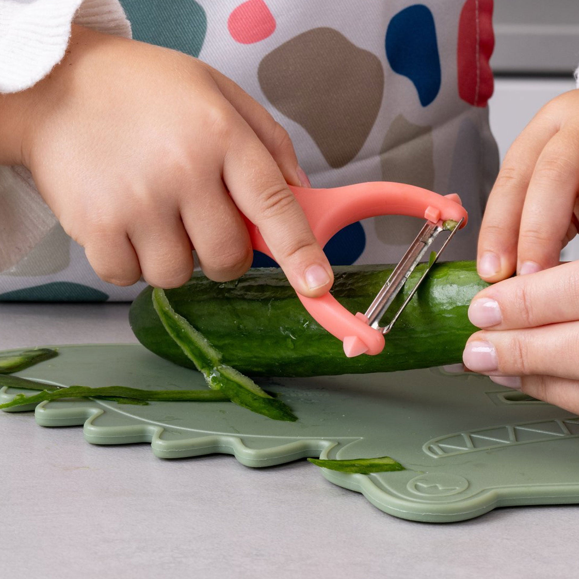 Miniskreller rosa 11,5 cm for barn - Fackelmann bakside