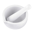 Morter med pistill porselen Ø12x6,5 cm forfra