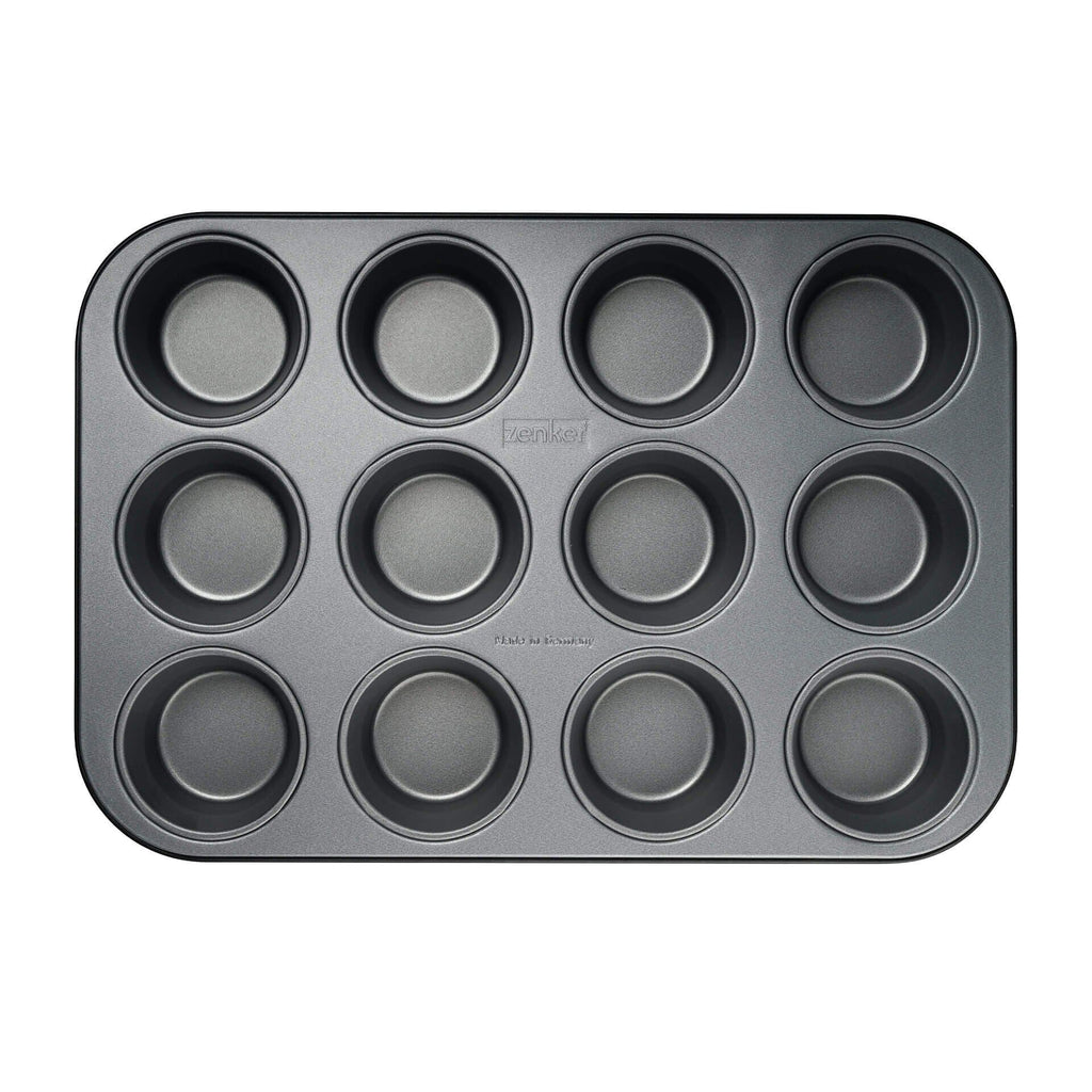 Bakemuffinsform 12 kopper non-stick Energy sett bakside