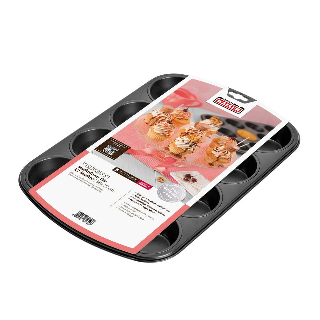 Nærbilde av Muffinsform 12 kopper non-stick Inspiration - Kaiser kopper