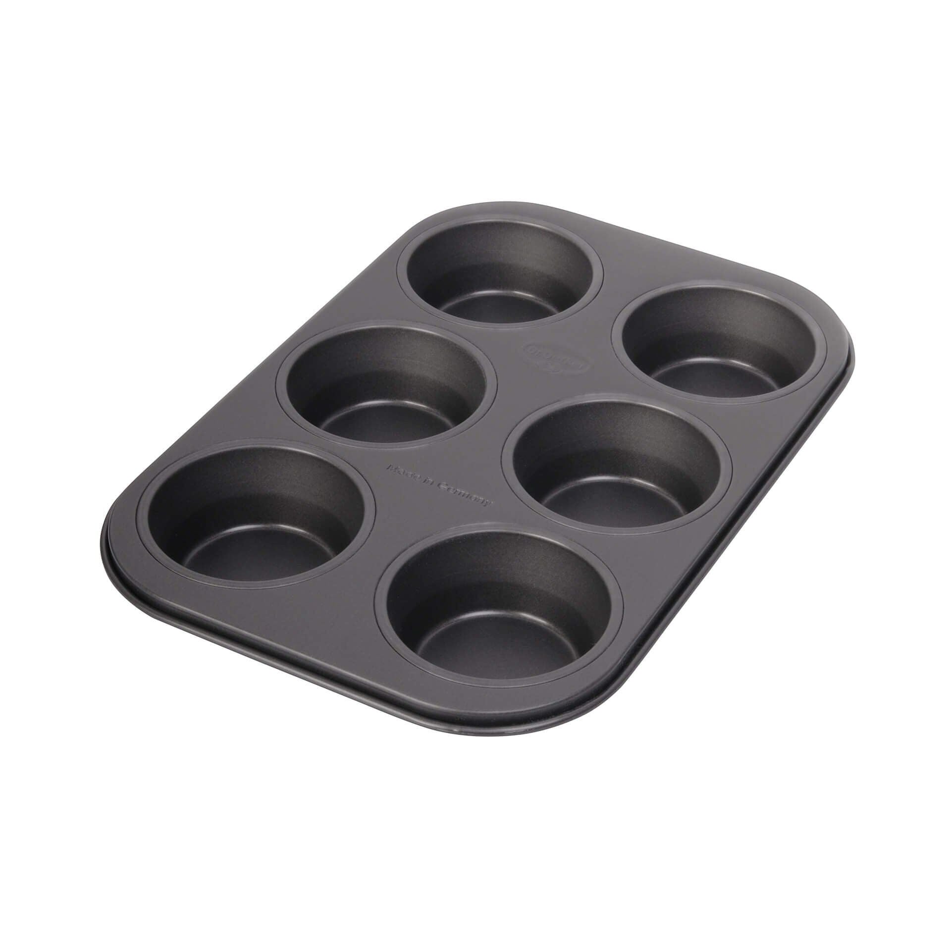 Muffinsform 6 kopper non-stick Tradition forfra