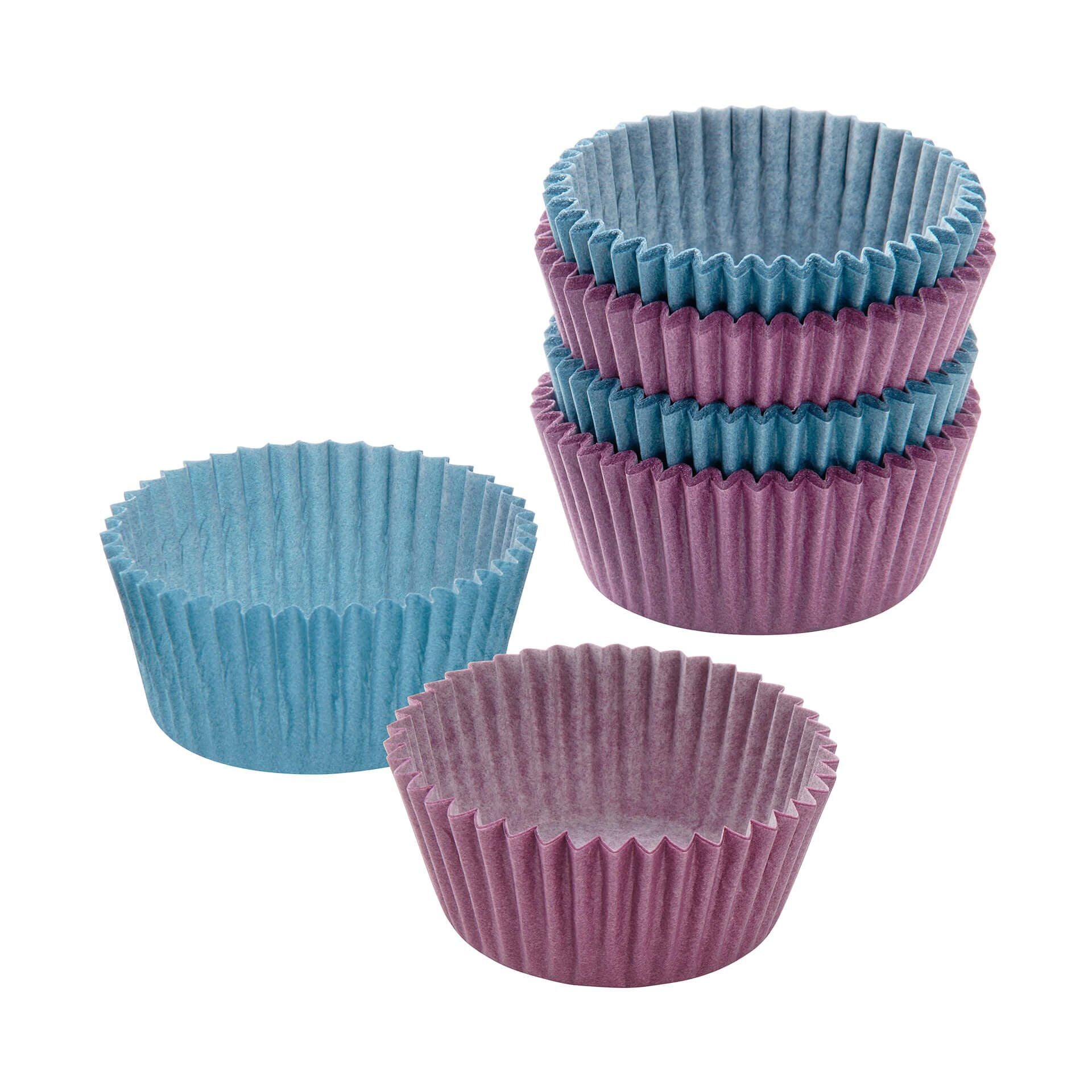 Muffinsformer papir Ø5 cm 100 stk flerfarget - Zenker forfra