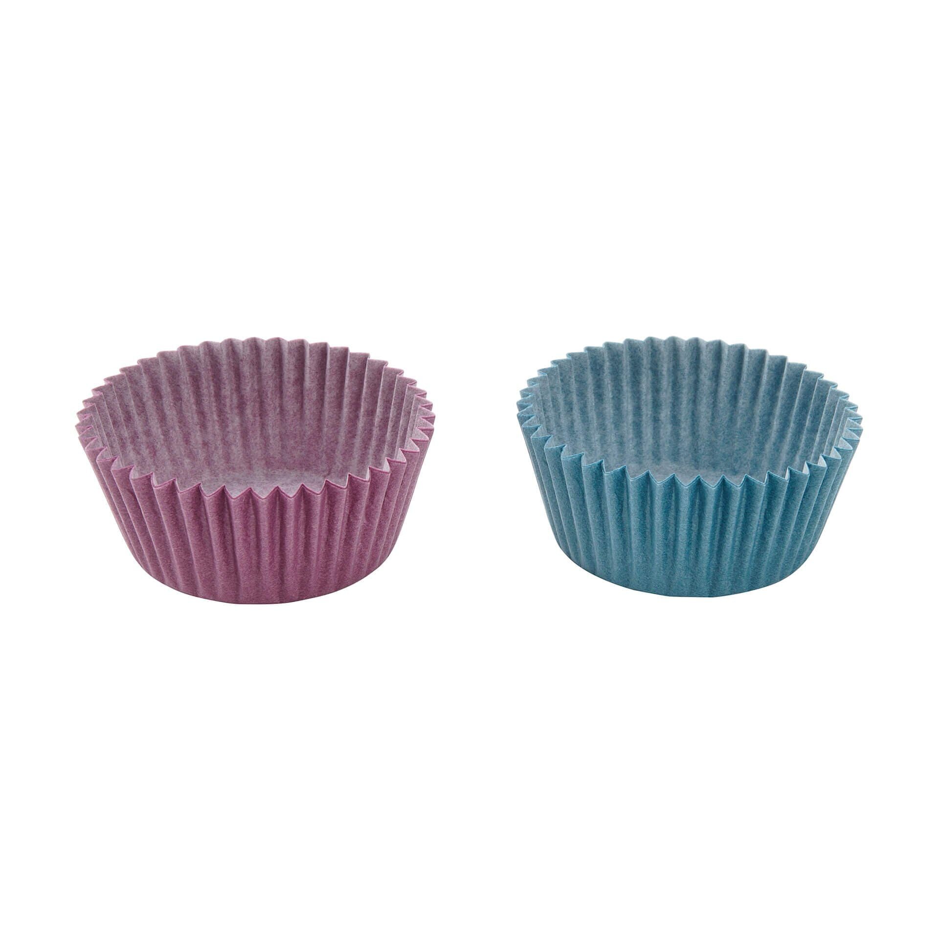 Muffinsformer papir Ø5 cm 100 stk flerfarget - Zenker bakside
