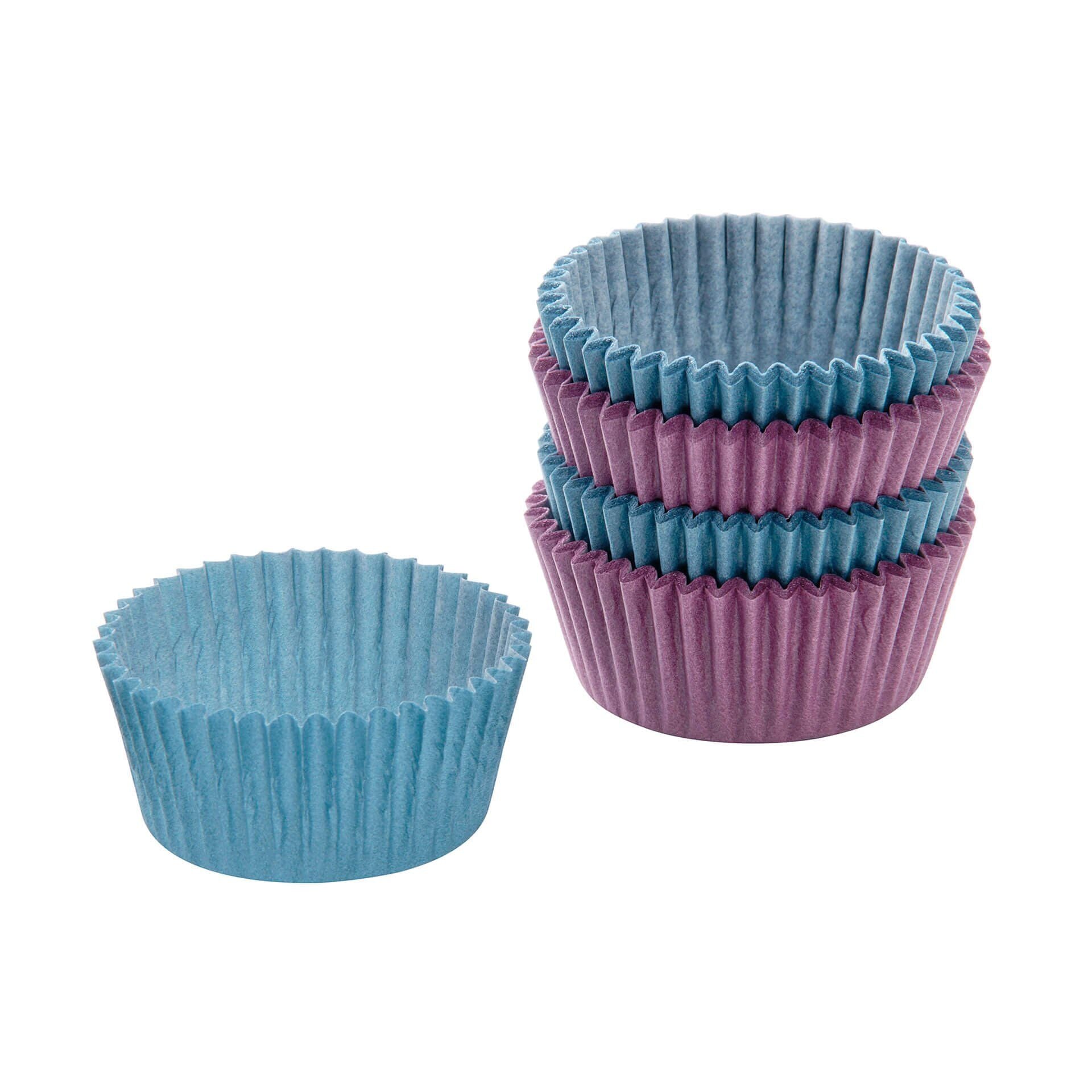Detalj av muffinsformer papir Ø5 cm 100 stk flerfarget - Zenker