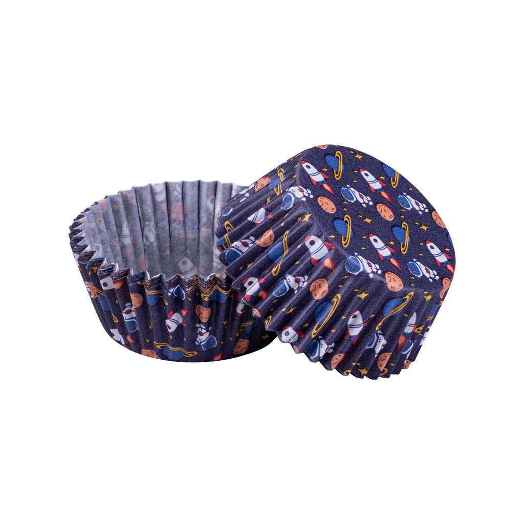 Muffinsformer papir astronaut Ø5 cm 50 stk - Zenker forfra