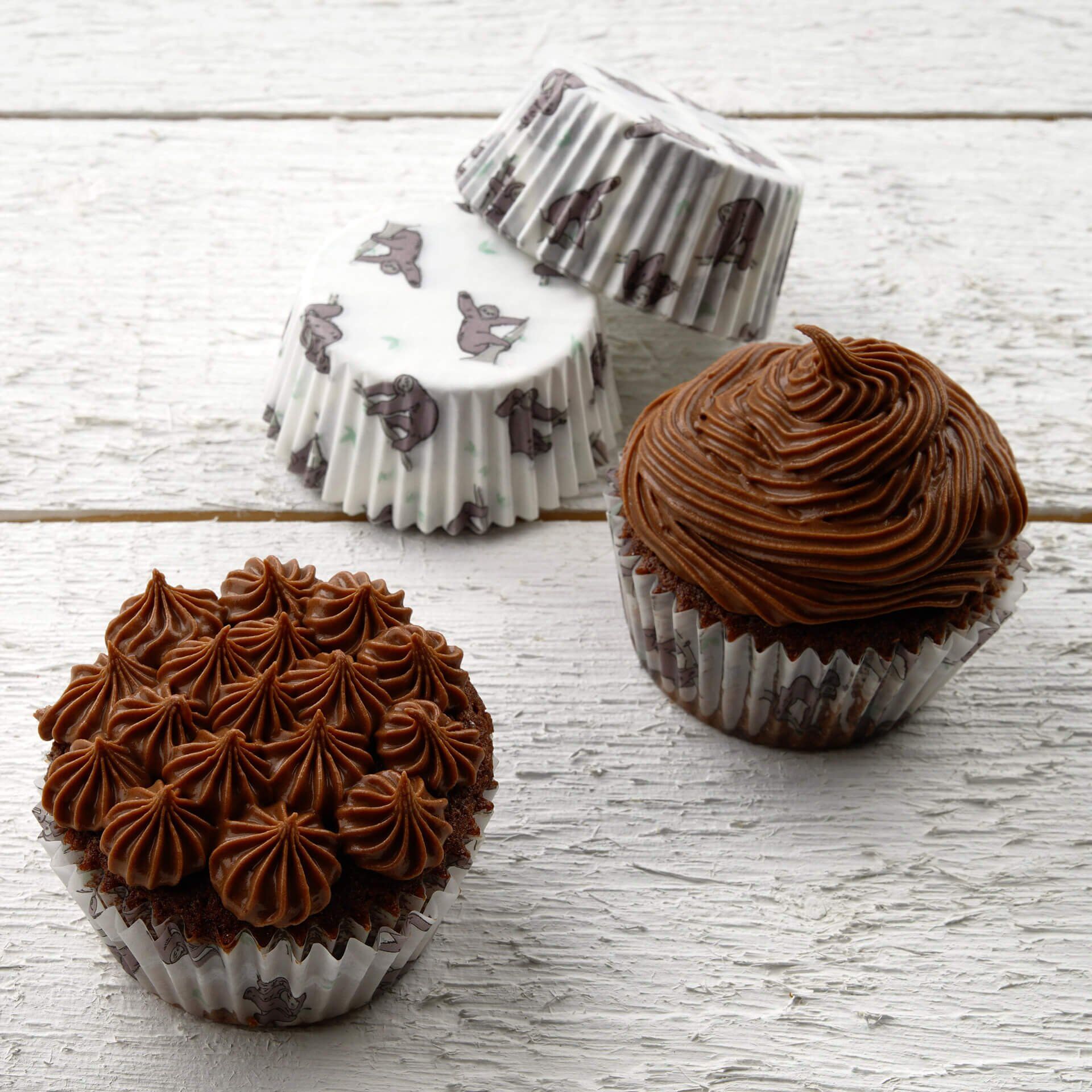 Muffinsformer papir dovendyr 50 stk Ø5 cm Zenker bakside