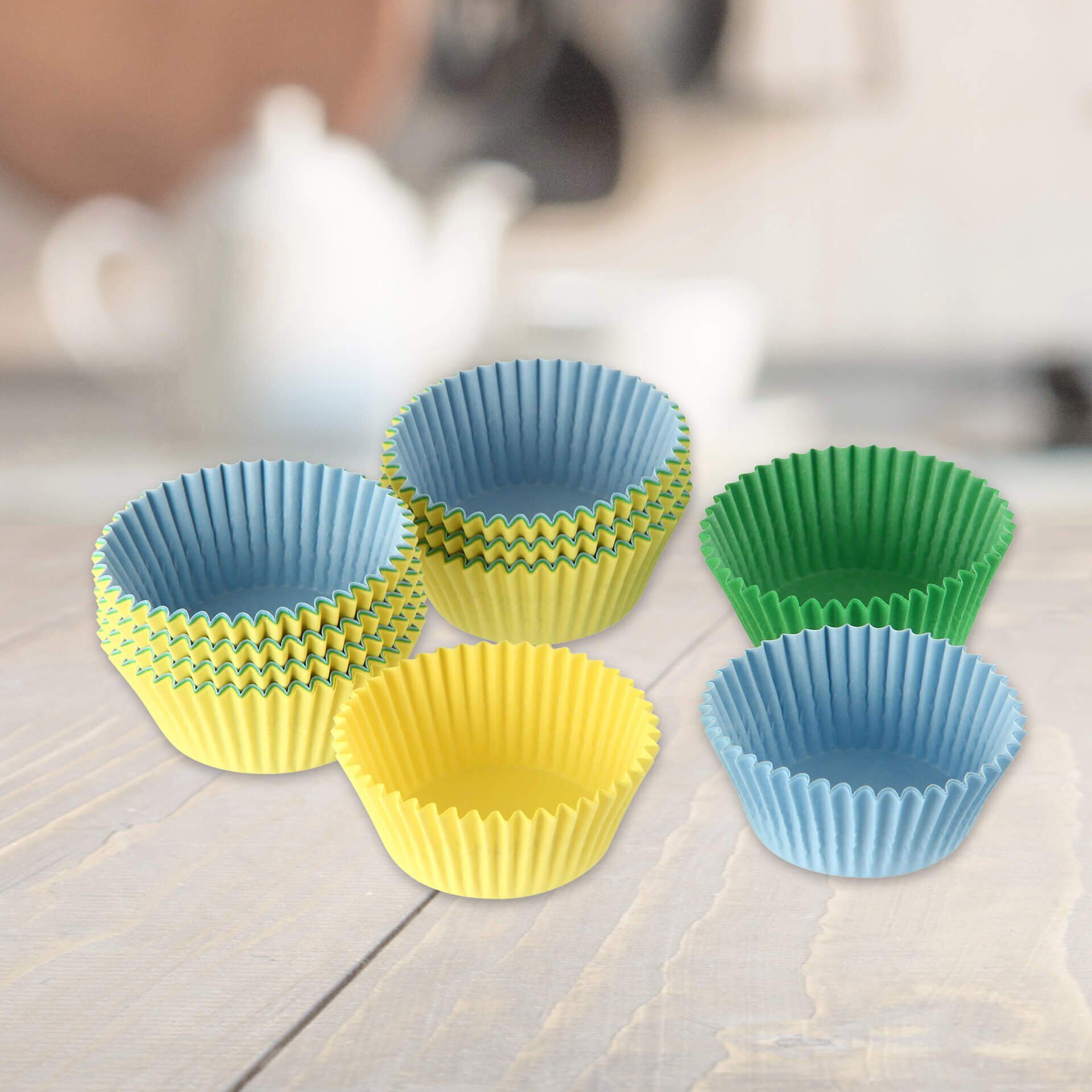 Muffinsformer papir fargerike Ø5 cm 150 stk - Dr. Oetker detalj