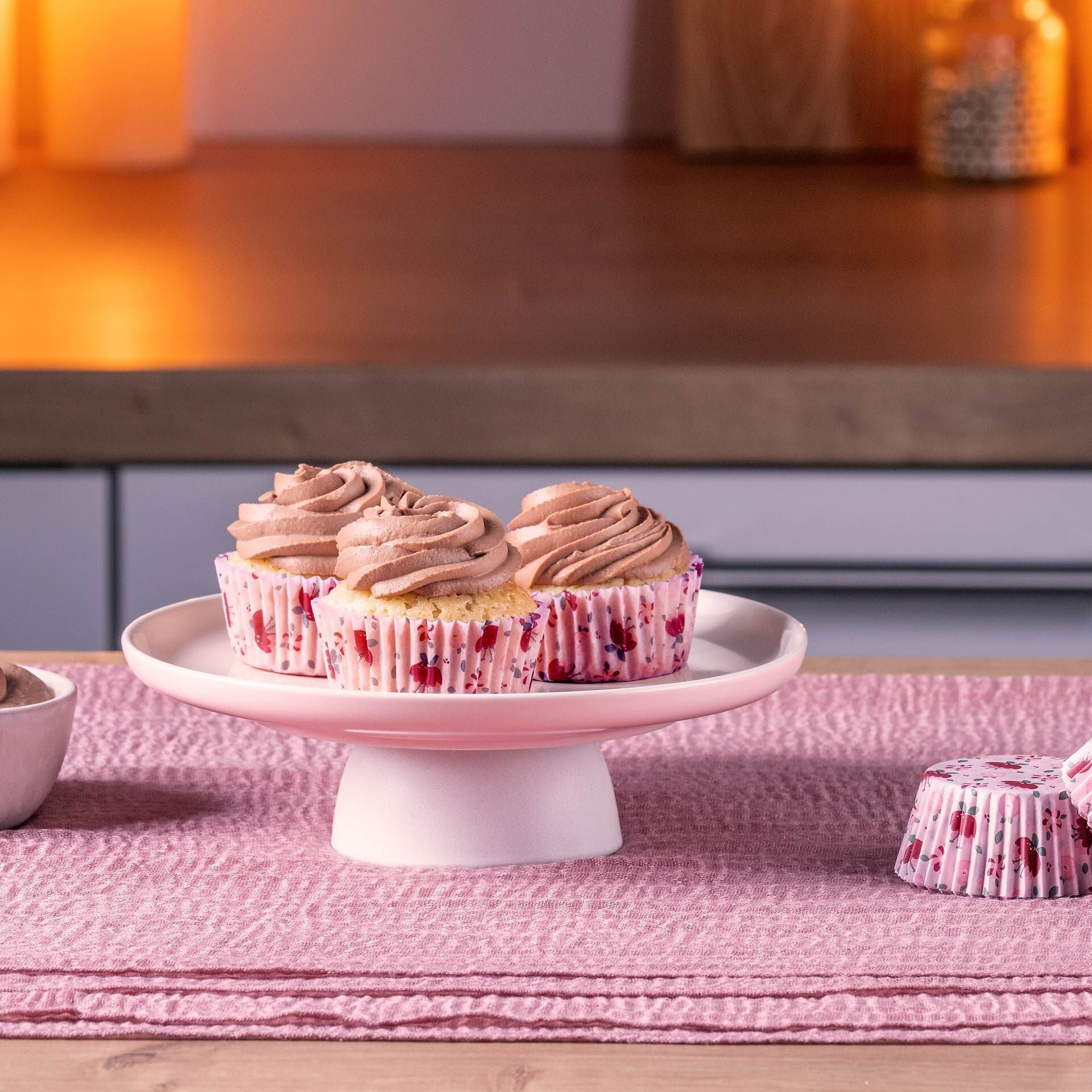 Muffinsformer papir Flower Power Ø5 cm 50 stk Zenker detalj