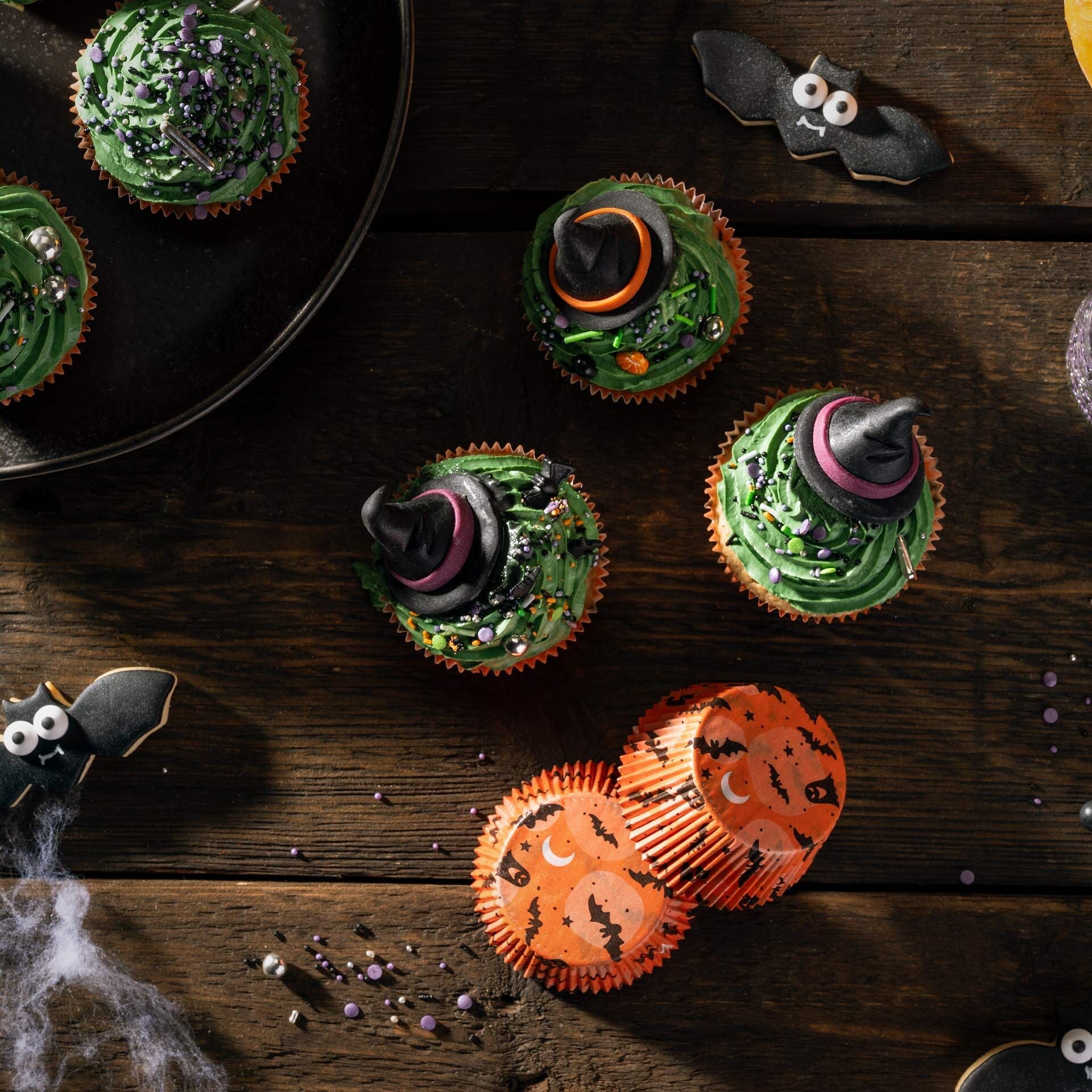 Muffinsformer papir halloween 50 stk - Zenker bakside