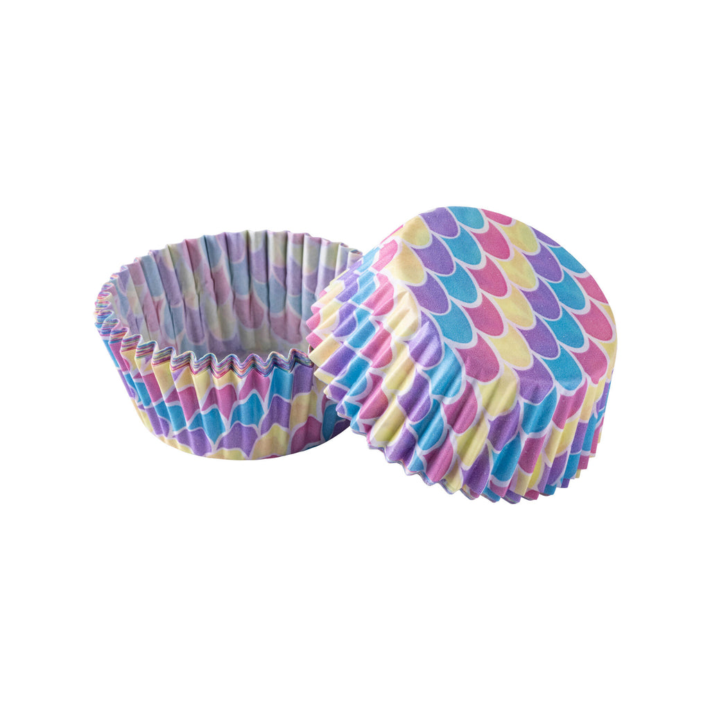 Muffinsformer papir havfrue Ø5 cm 50 stk - Zenker forfra