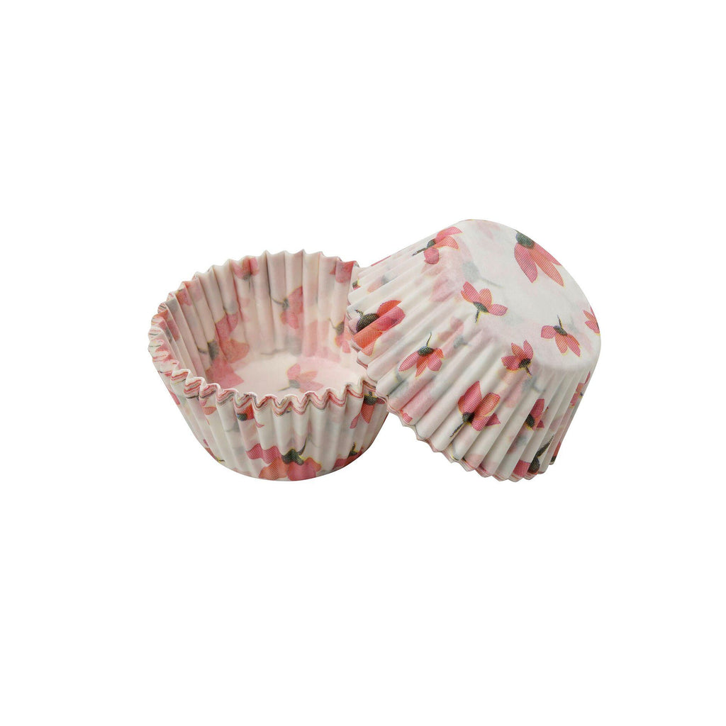 Muffinsformer papir mini Ø3 cm 96 stk blomstermotiv - Dr. Oetker bakside