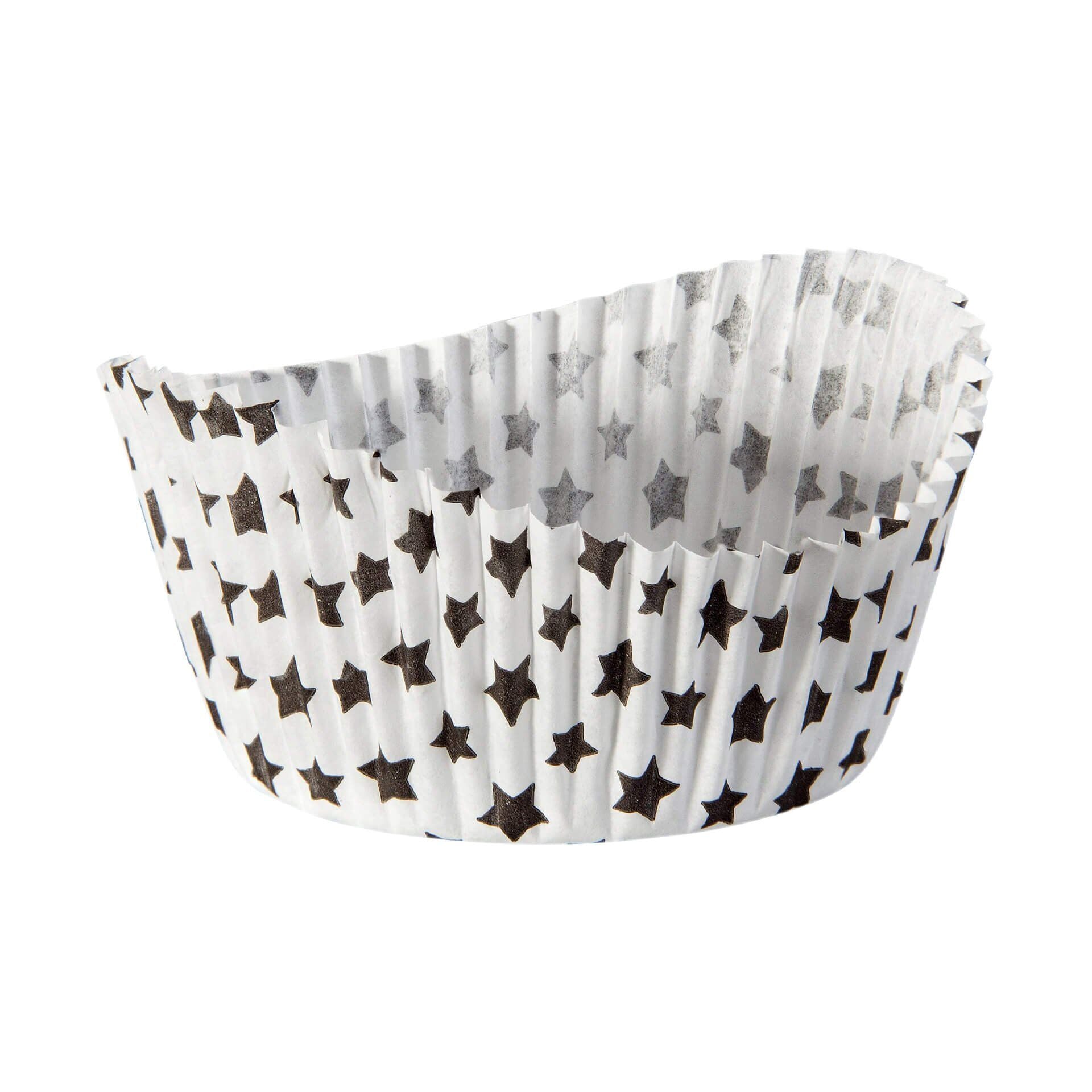 Muffinsformer papir stjerne Ø7 cm 50 stk - Zenker forfra