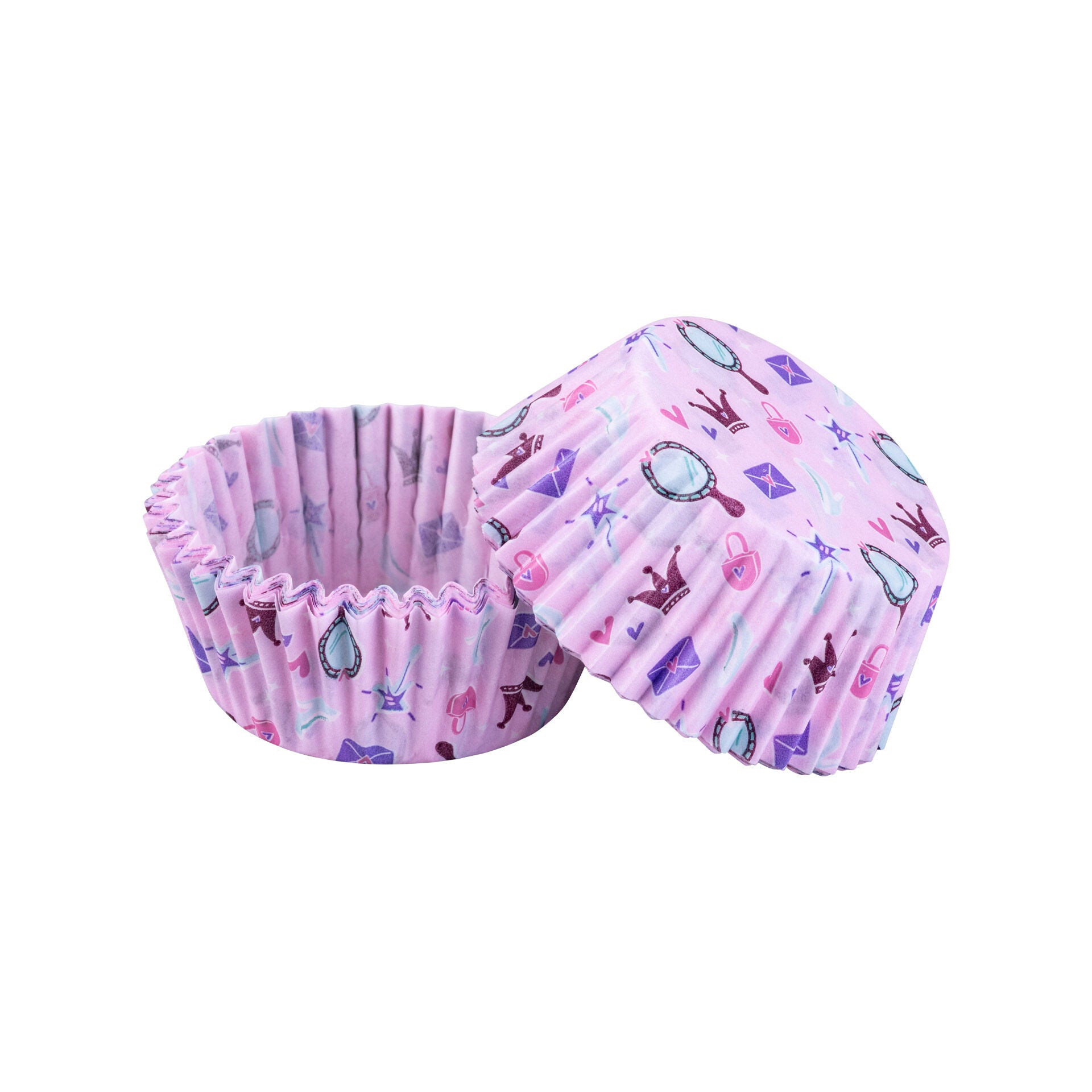 Muffinsformer prinsesse papir Ø5 cm 50 stk - Zenker forfra