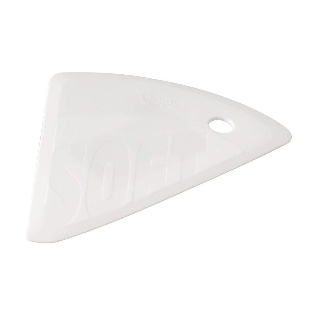 Multifunksjons deigskraper Classic hvit 14,5x11 cm forfra
