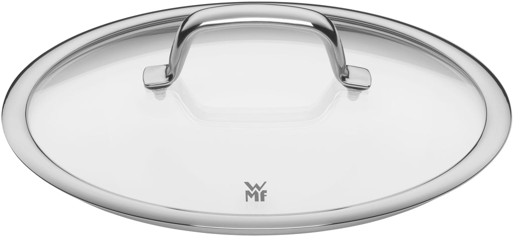 Multigryte Fusiontec Mineral 22 cm 2,3 L platinum - WMF montert på kokeplate