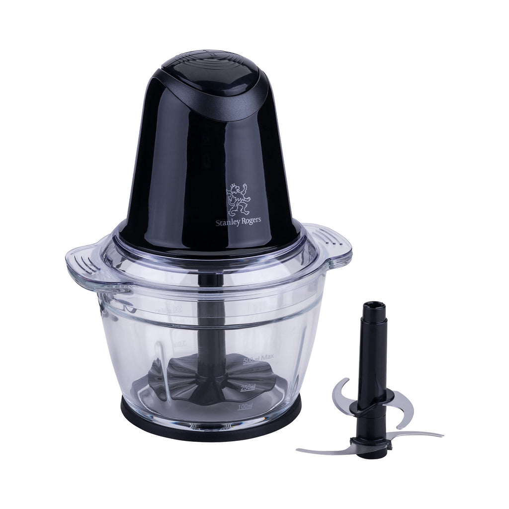Detalj av Multikvern elektrisk glass 1 L 500W - Stanley Rogers kniver
