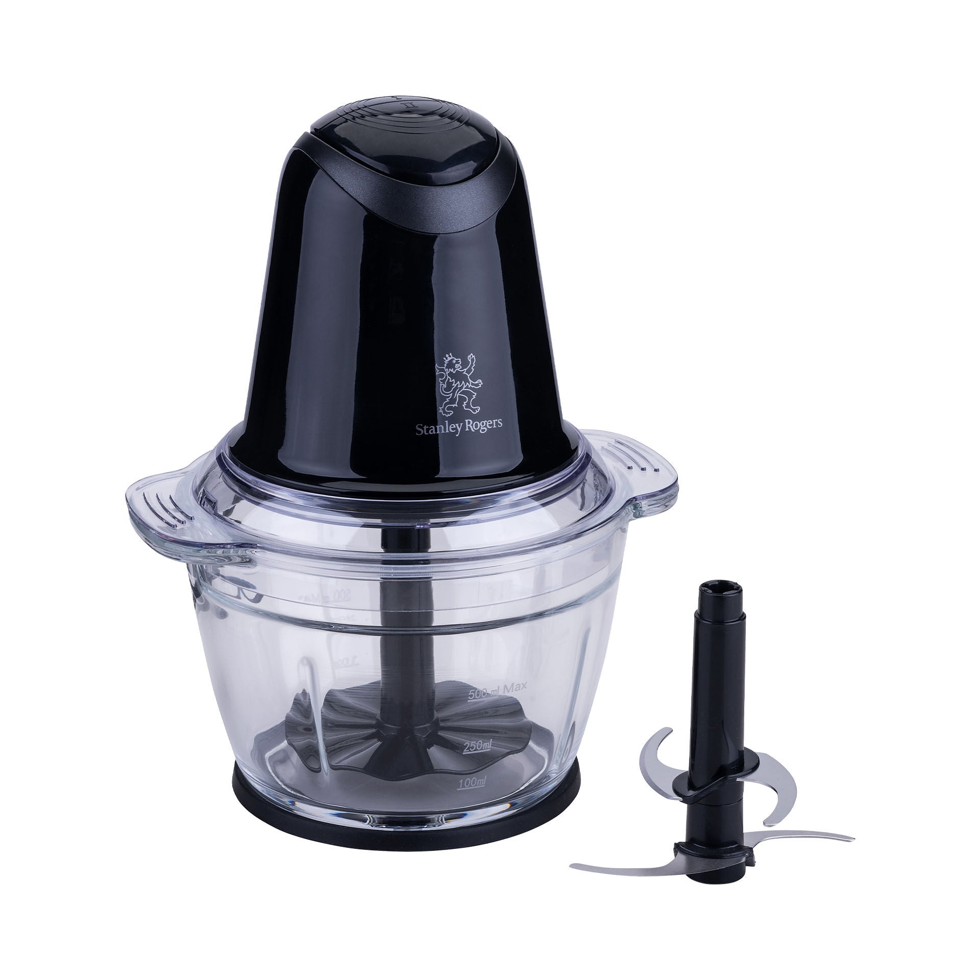 Detalj av Multikvern elektrisk glass 1 L 500W - Stanley Rogers kniver