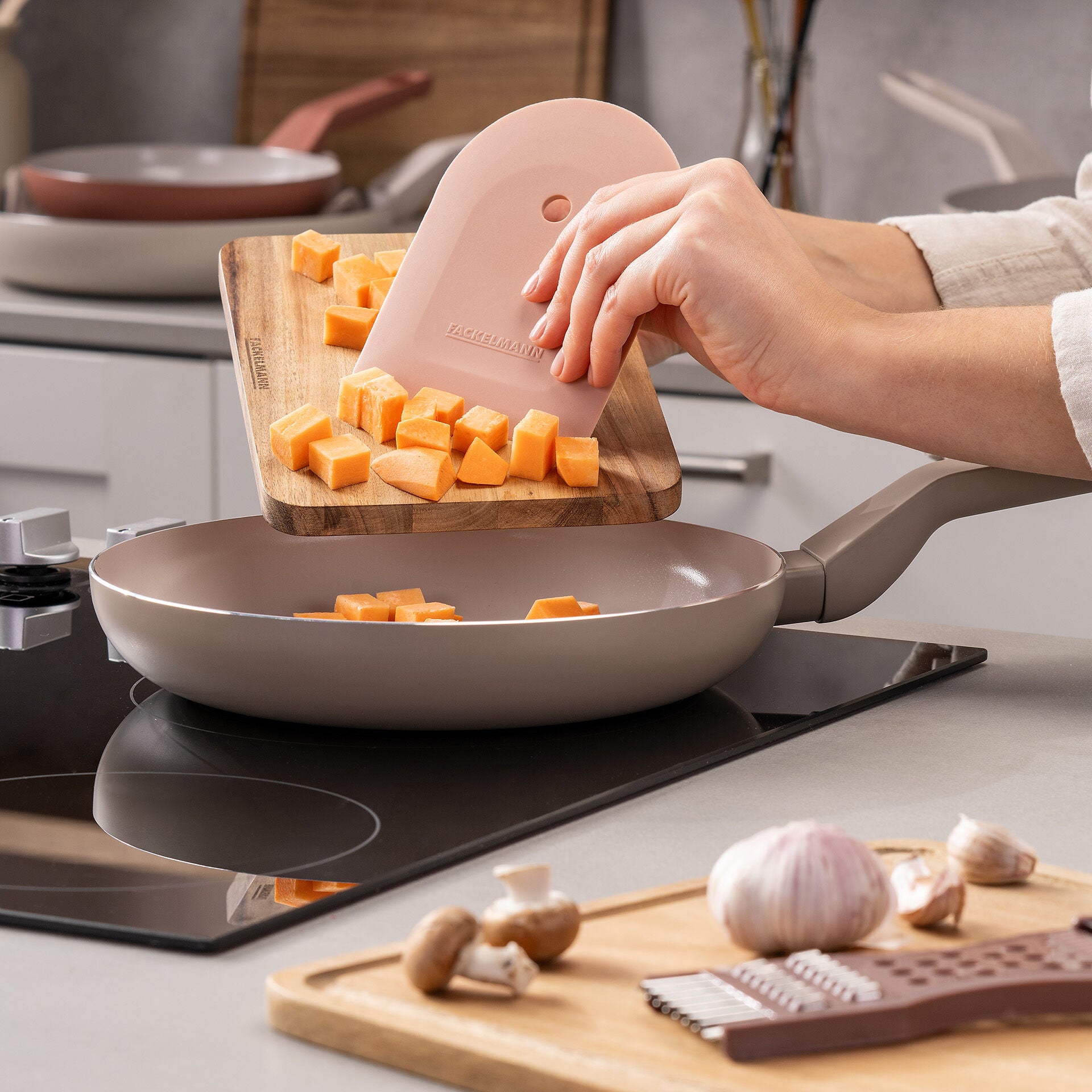 Multiskraper silikon Blossom Harmony - Fackelmann bakside