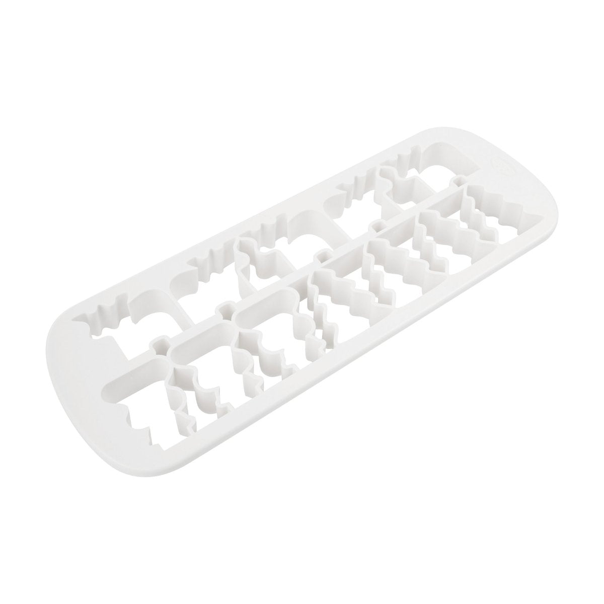 Multiutstikker julemotiver plast 20 figurer forfra
