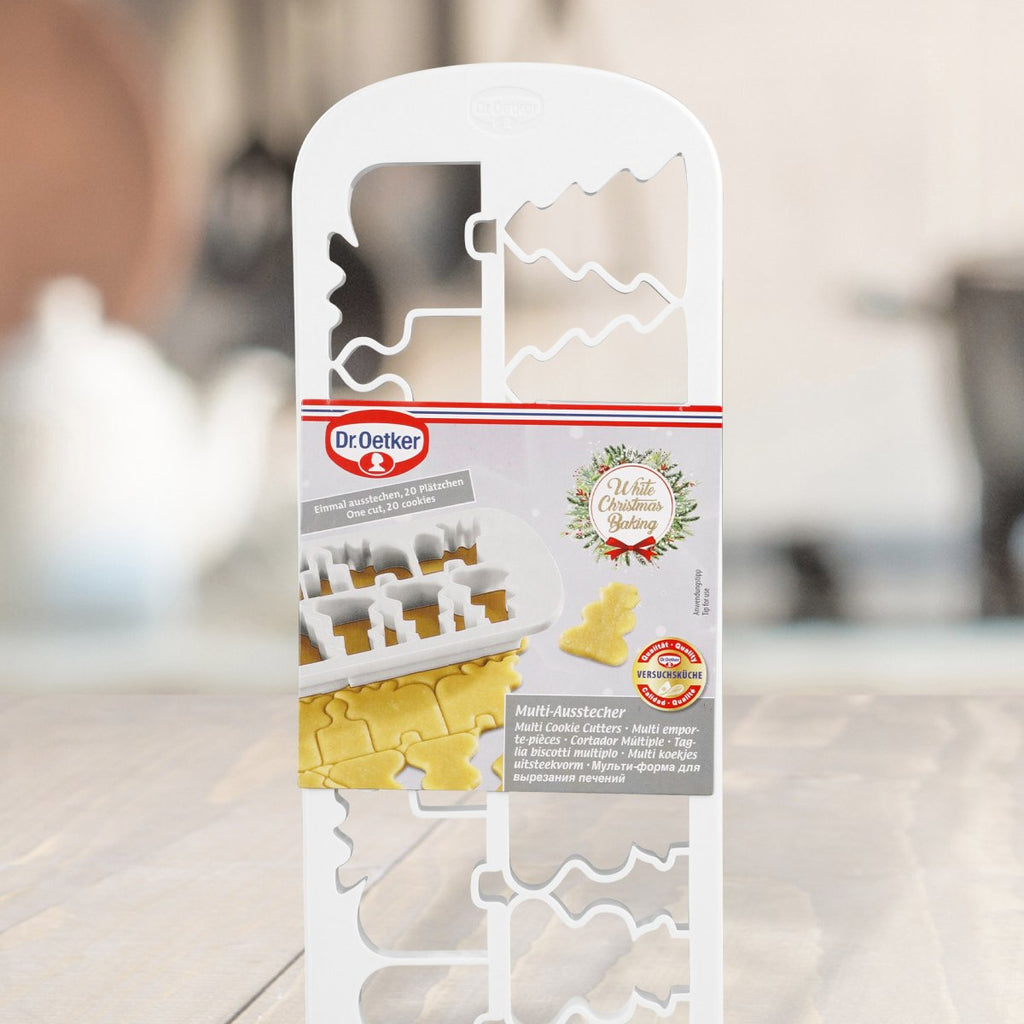 Multiutstikker julemotiver plast 20 figurer detalj