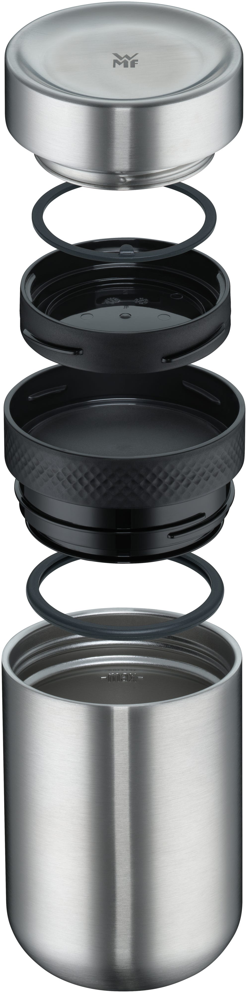 My2Go termos matbeholder 500 ml + 200 ml isolert isolasjonsdetalj