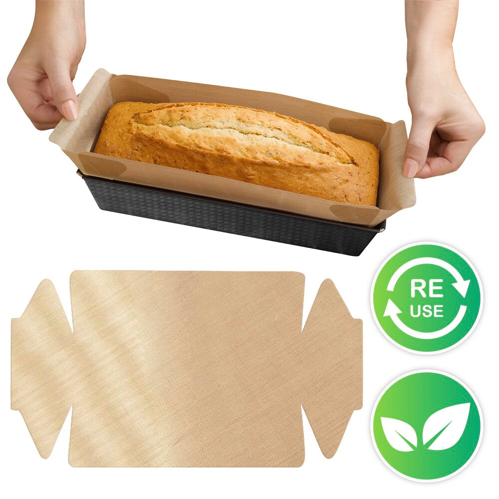Sideprofil av Non-stick bakeforminnlegg rektangulær gjenbrukbar - Wenko