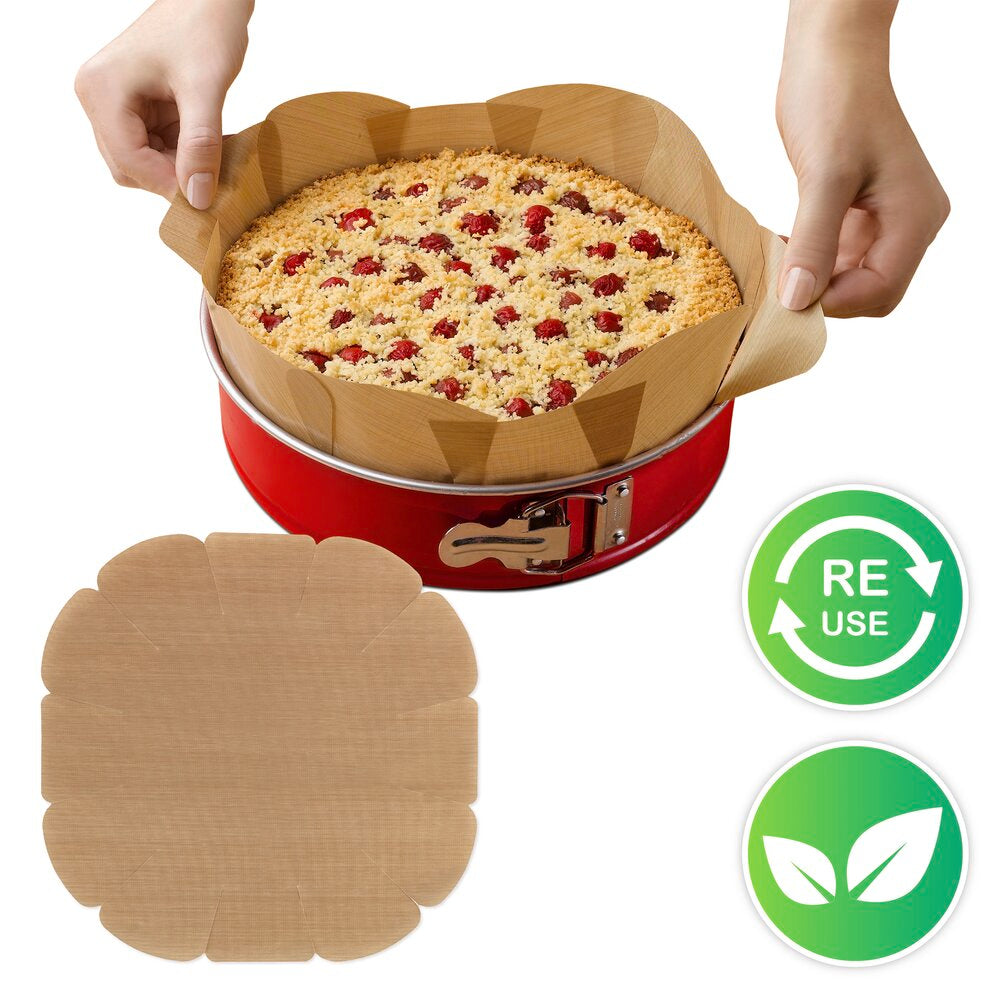 Non-stick bakeforminnlegg rund gjenbrukbar - Wenko pakning