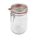 Norgesglass med bøylelukking 1140 ml glass forfra