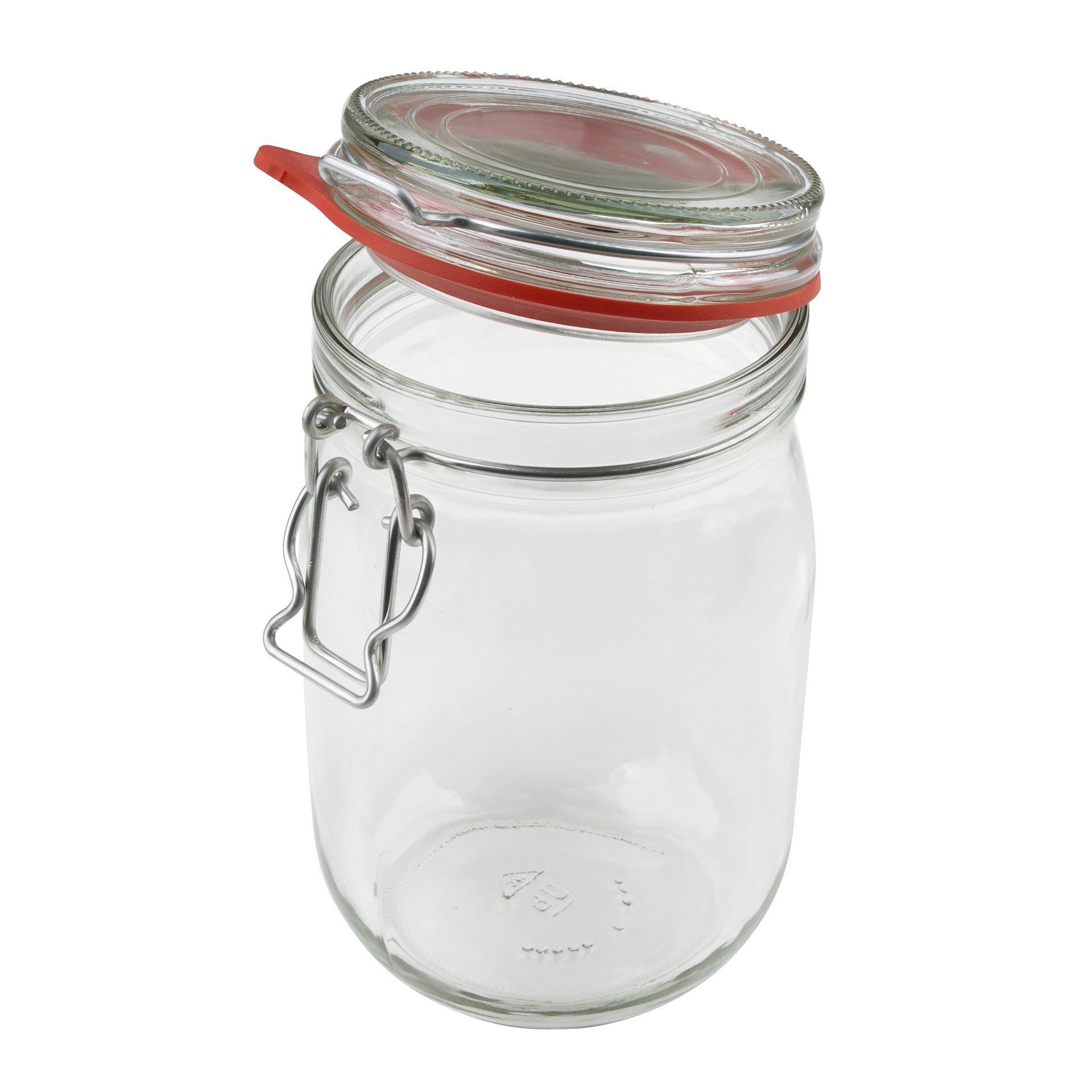 Norgesglass med bøylelukking 1140 ml glass i bruk