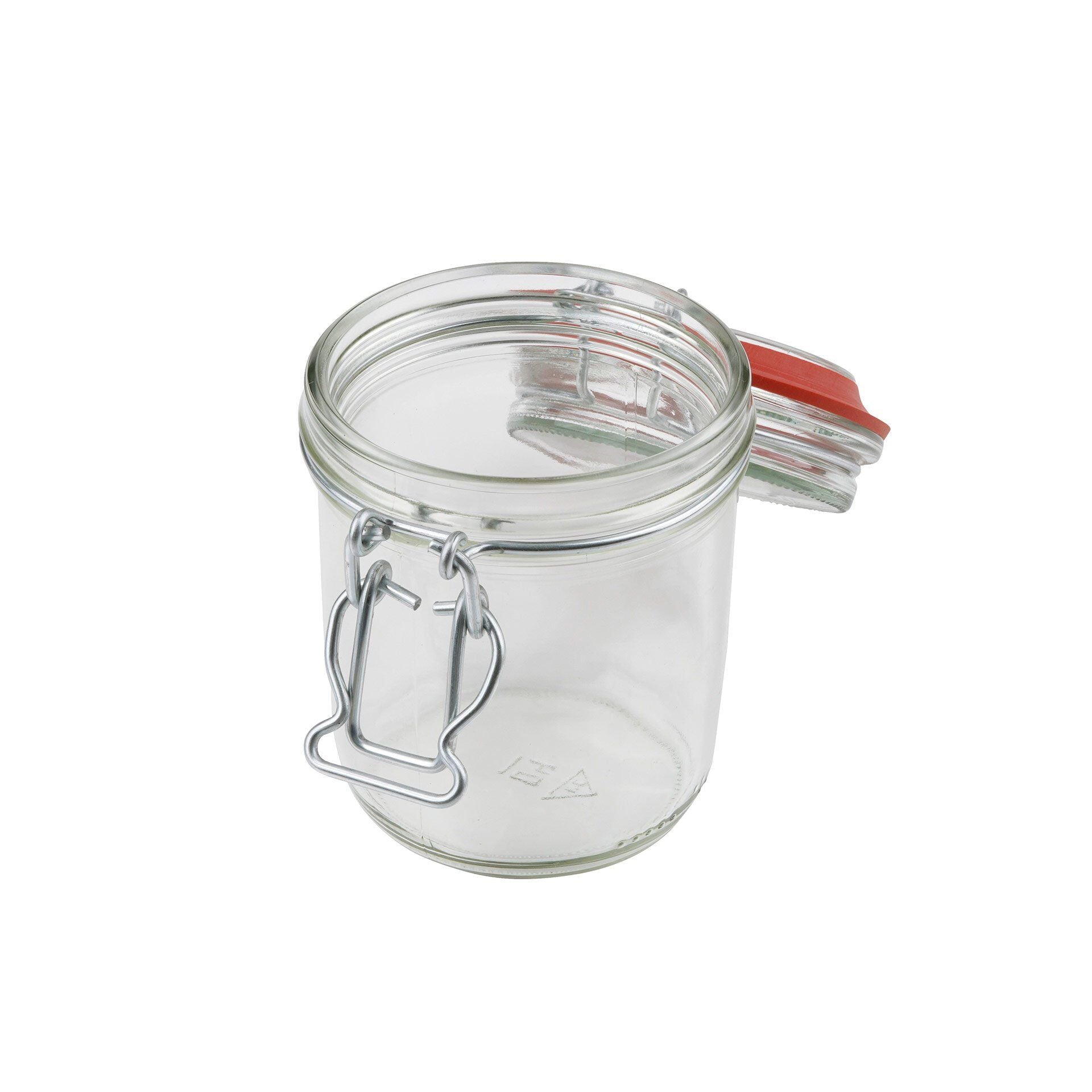 Norgesglass med bøylelukking 370 ml lufttett med innhold
