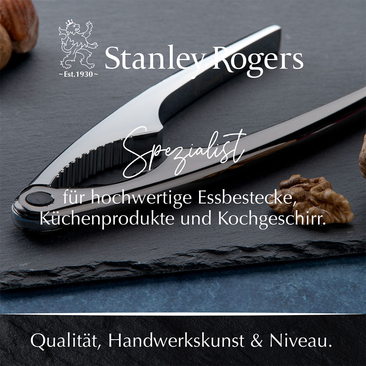 Nøtteknekker 17 cm tofarget - Stanley Rogers emballasje