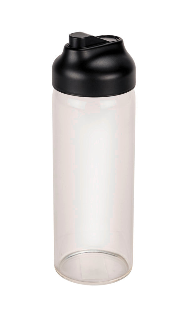 Olje- og eddikflaske glass 0,45 L med automatisk lokk - Wenko forfra