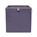 Oppbevaringsboks antrasitt 33x33x33 cm polyester forfra