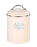 Oppbevaringsboks Nero beige 1,0 L metall front